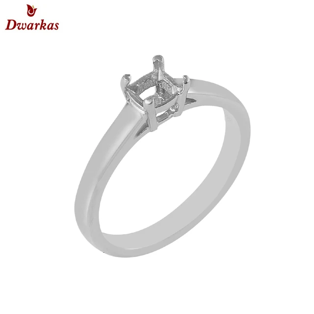 Custom wholesale fashion mountain ring 925 sterling silver handmade prong setting semi mount rings ready stock wholesale