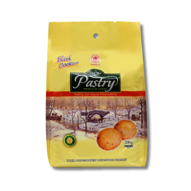 Wholesale cookie crisps egg and milk PASTRY cookie from HaiHa confectionery since 1960