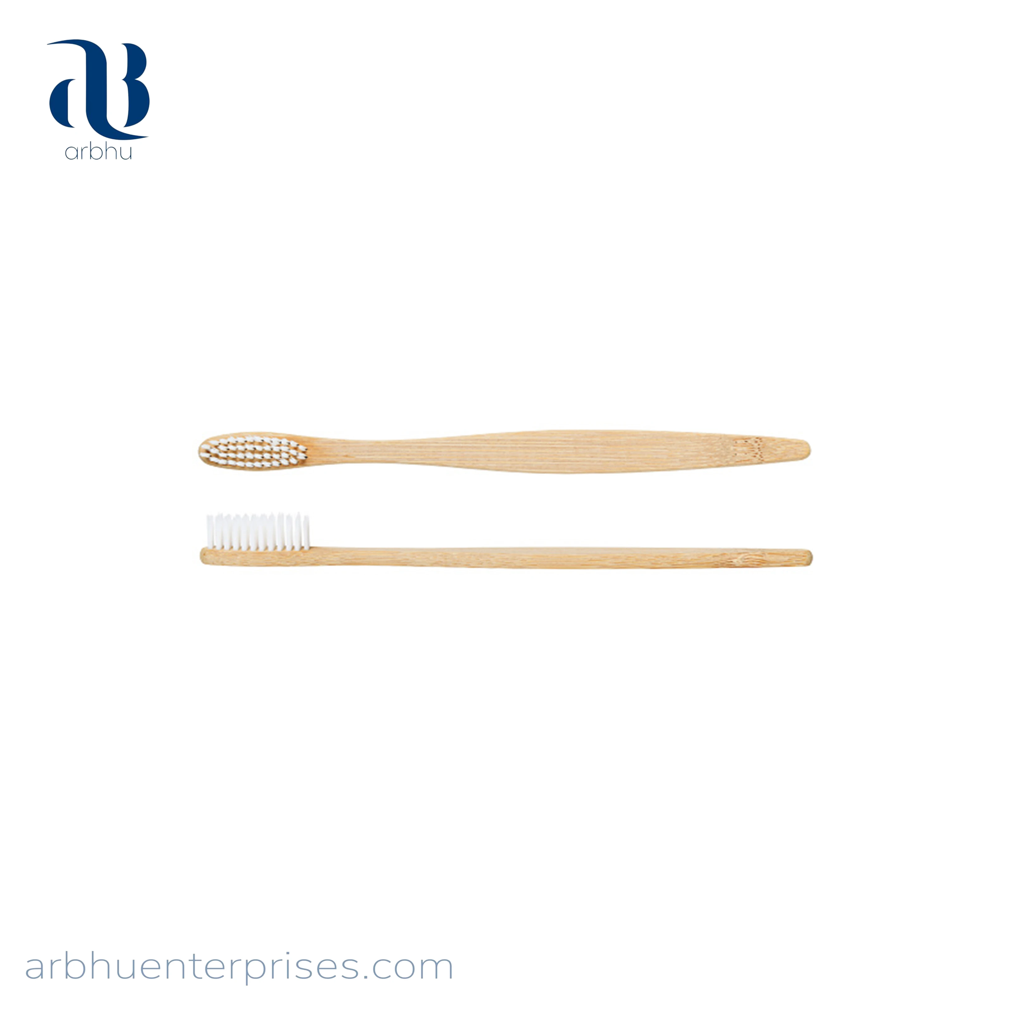 Customized 100% biodegradable eco-friendly soft bamboo toothbrush - Wholesale Disposable Bamboo Colorful Custom Chic Toothbrush