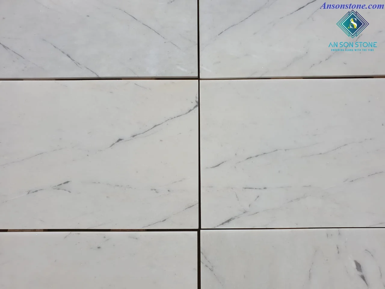 Selected Quality Polished Carrara Marble Tiles For Flooring and Wall Cladding