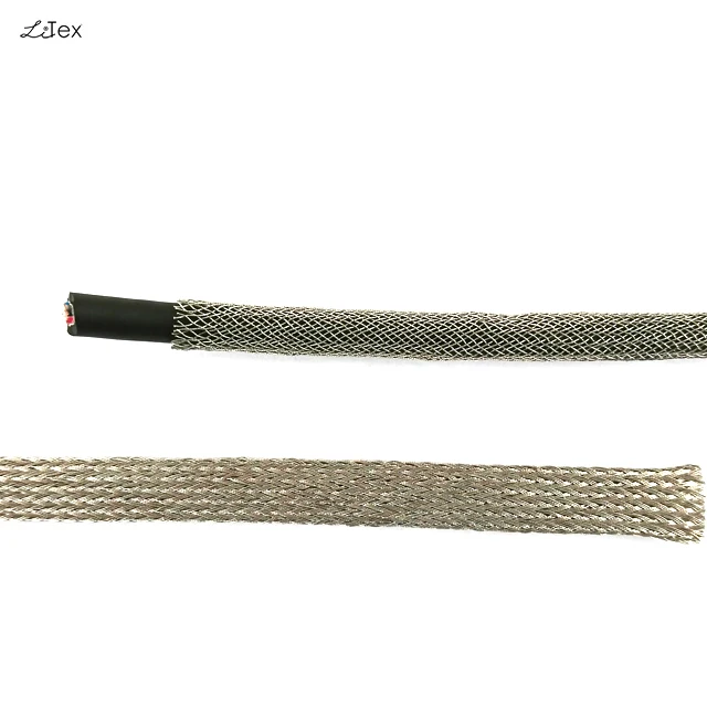 Tinned copper braided expandable cable sleeves