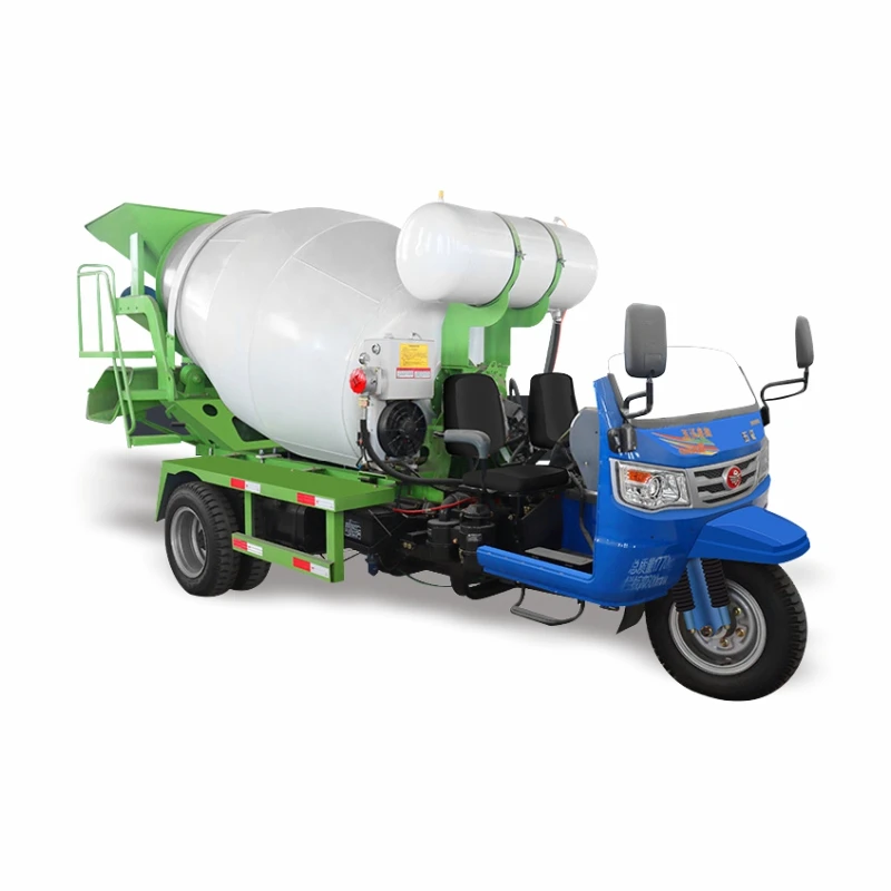 Good Price of Concrete Mixer Truck 3 Cubic Meters Concrete Mixer Truck Tricycle Concrete Mixer Truck