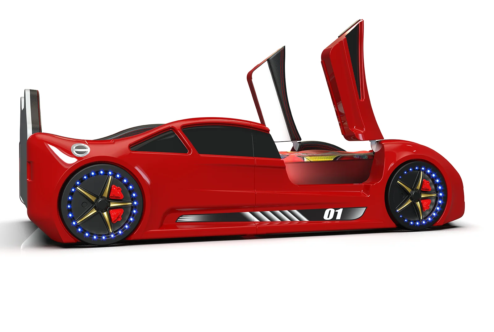 Гоночная машина кровать серии Lambo RX (детская мебель) Детская детская мебель для мальчика