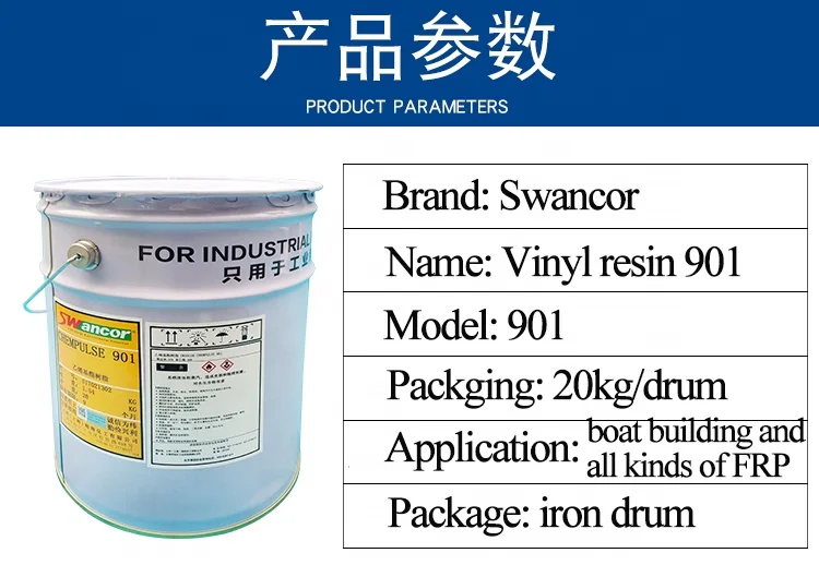 Epoxy Vinyl Ester Resins - Swancor Vinyl Ester 901 Series vinyl ester resin