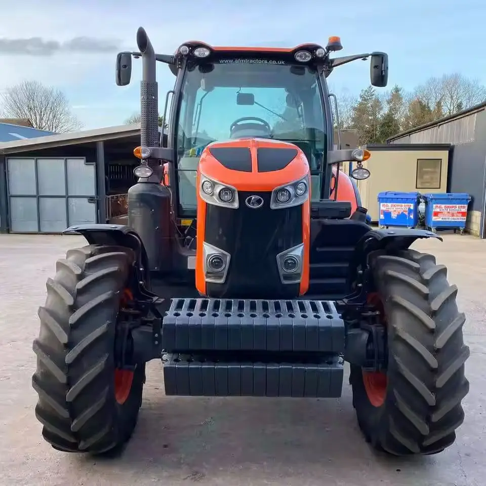 Высококачественный Подержанный трактор KUBOTA M954 4wd сельскохозяйственное оборудование