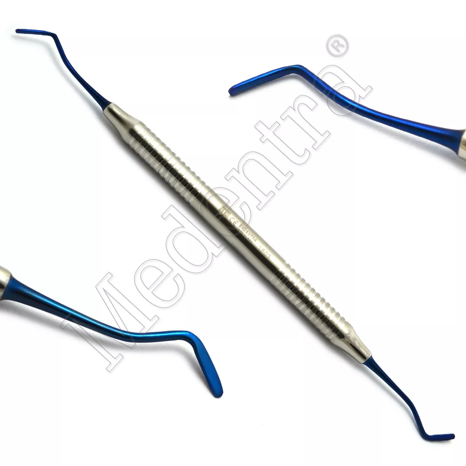 Reliable Dental Filling Composite Instruments Titanium Coated Tips Restoration Instruments With Instruments Cassette 4Pcs Set