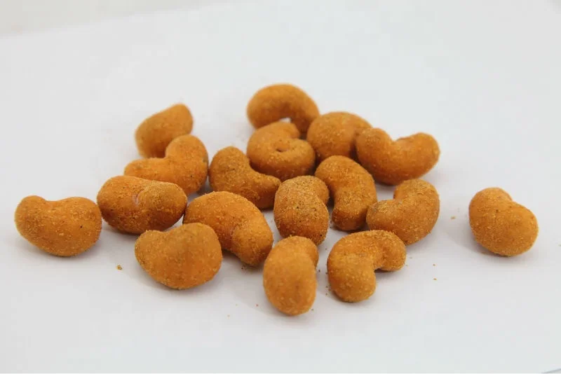 BRC Certificate Wholesale BBQ Flavor Roasted Coated Cashew Natural Snacks