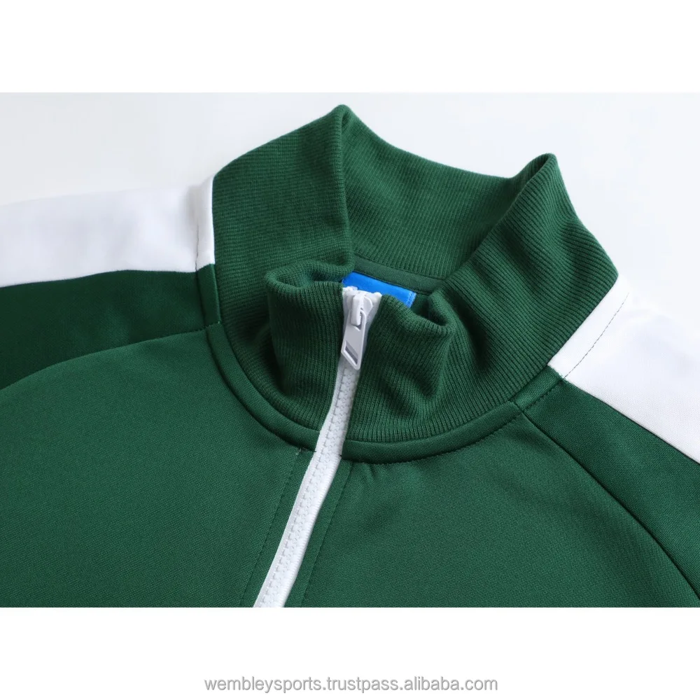 Brand New Style Sport Running Jacket Set Top Quality Polyester Men Tracksuit Football Training  Uniform Soccer Tracksuits