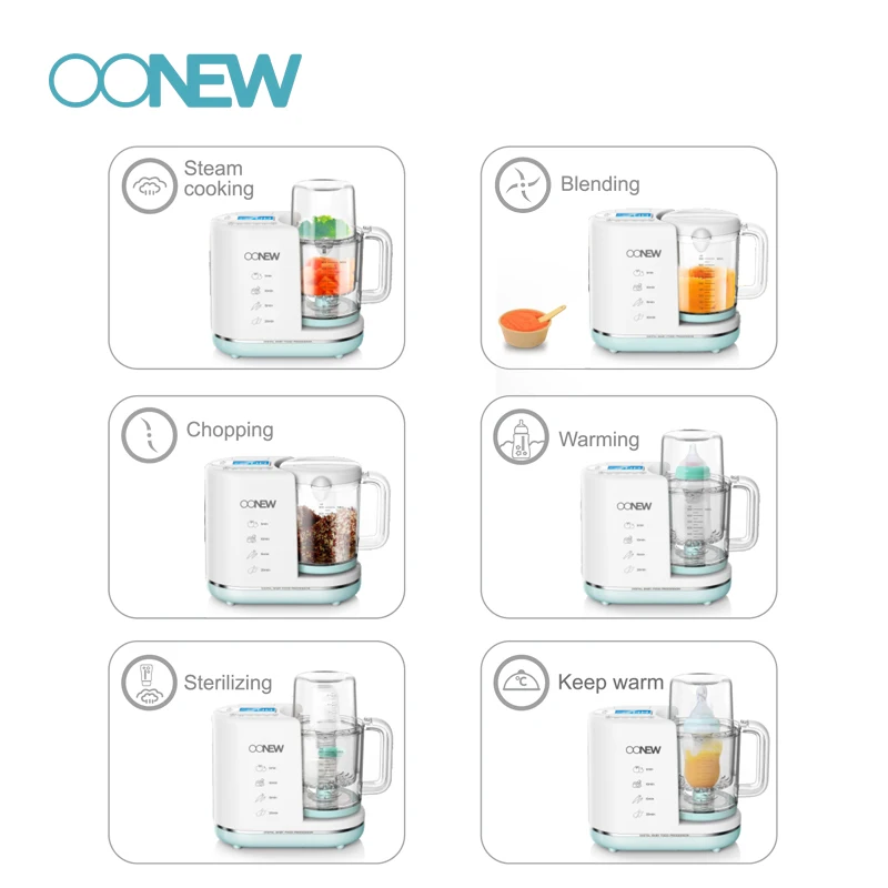 Hot Products electric high speed  baby food processor steamer blender