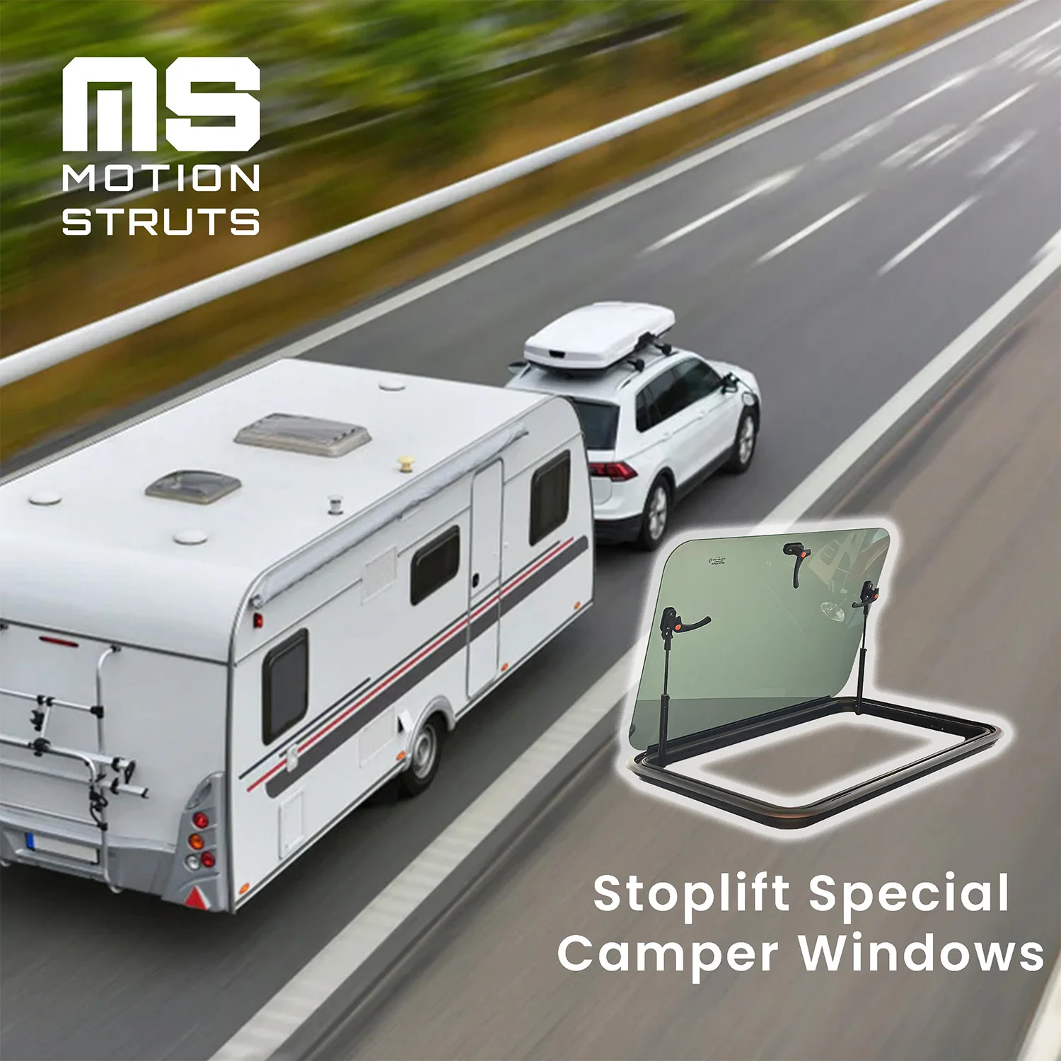 MS24-CW запасные части для прочных погодостойких окон Campervan 40 см x 70 со специальной газовой стойкой изготовлена в Турции