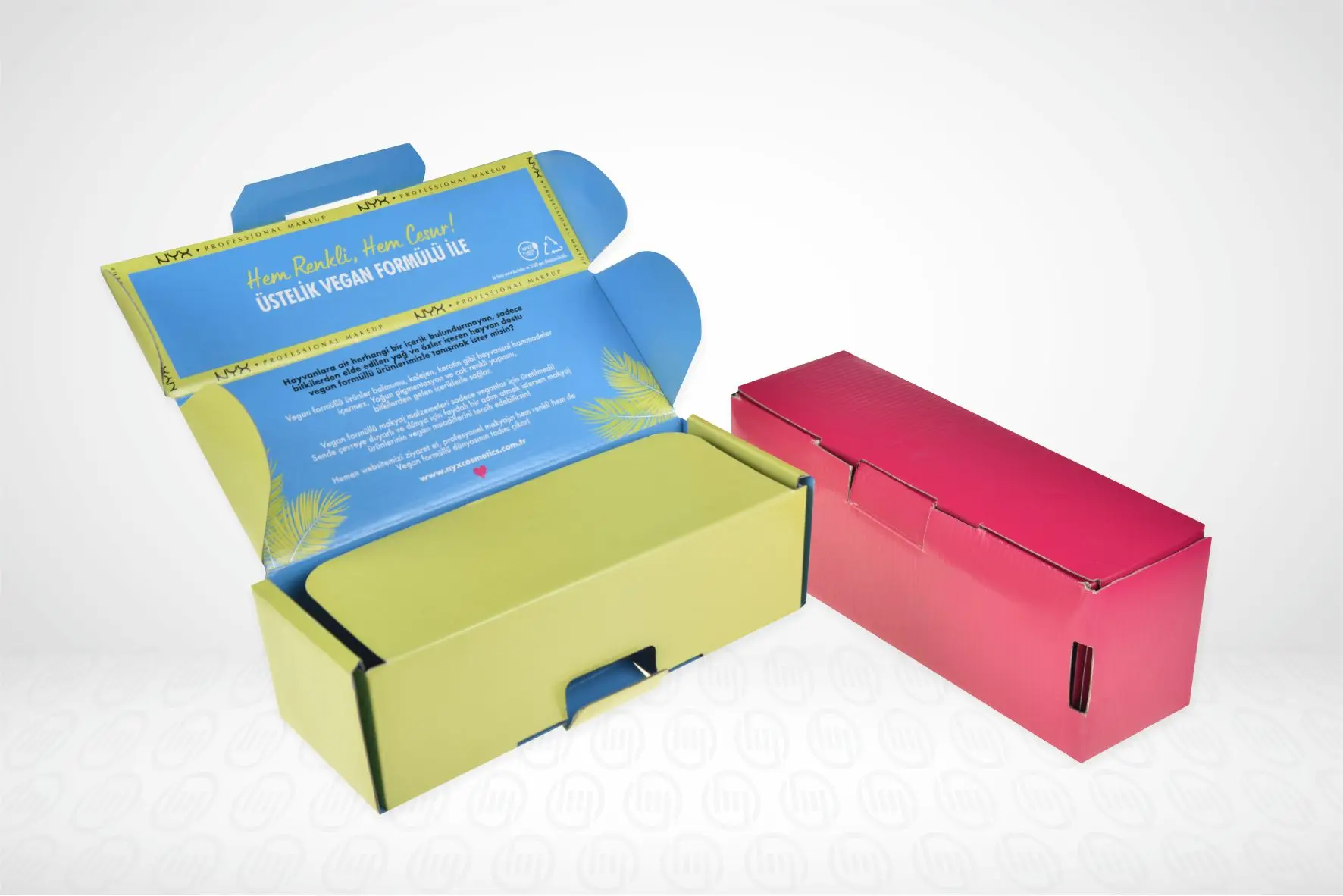 Cartoon colorful Boxes - wholesale Custom made large packaging thick cardboard A B C E flute