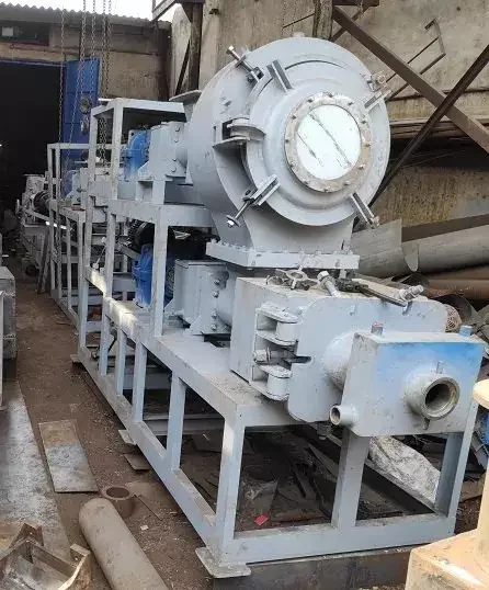 Mild Steel Made Twin Worm Vacuum Duplex Soap Plodder For Sale For Bulk Supply from indian manufacture