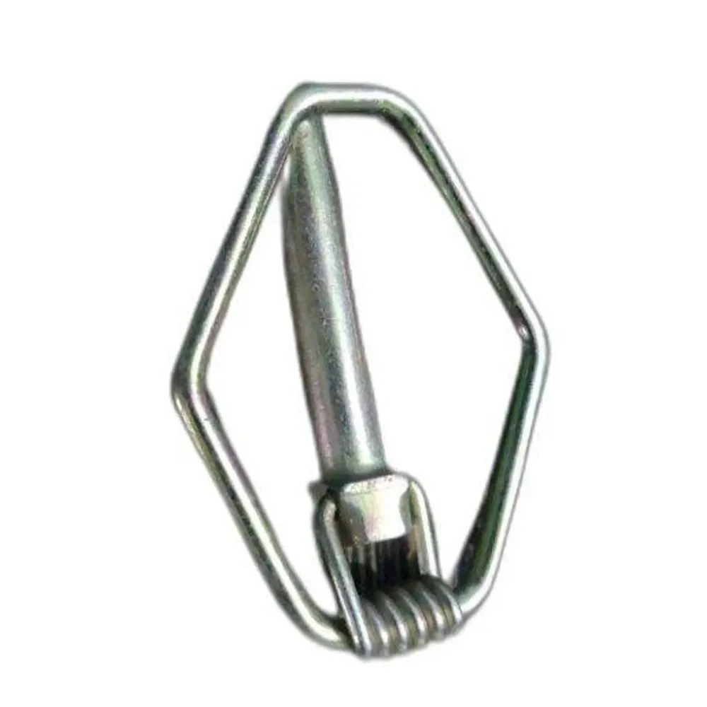 High-Demand Industrial Zinc Hitch Pins Best Price Spring-Loaded Locking Pins with Steel Linch for Export