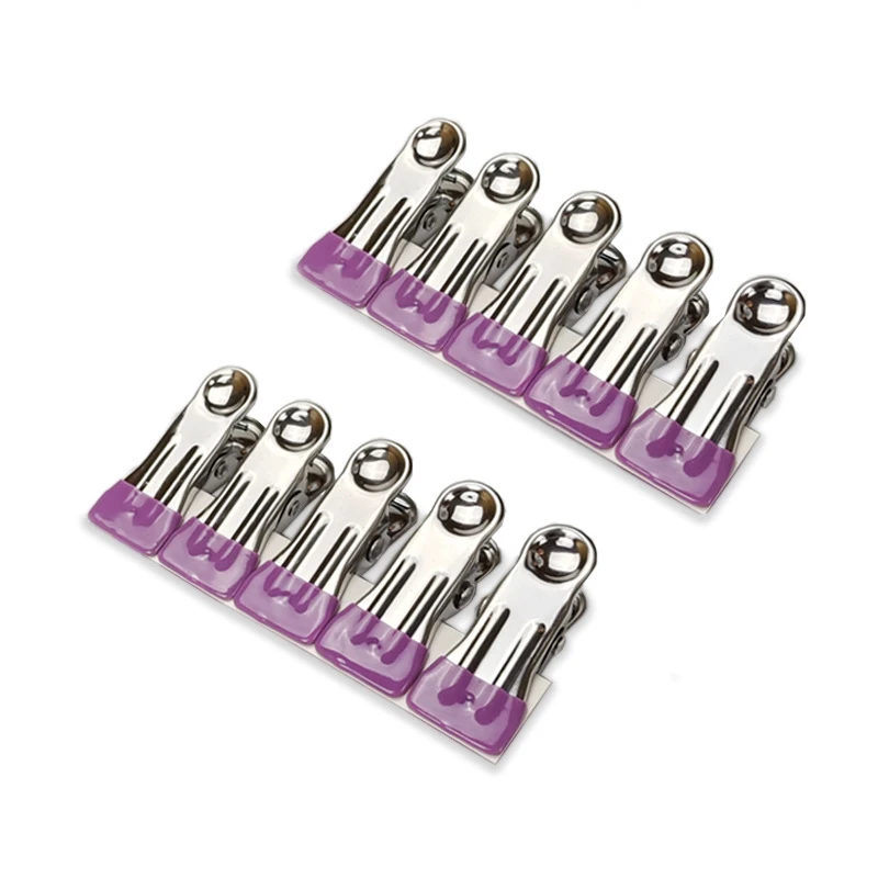 5.5cm Length with Spring Strong Grip Windproof Easy Pinch Hang Handy Save Space Not Damage Leave Pinch Mark for Clothesline