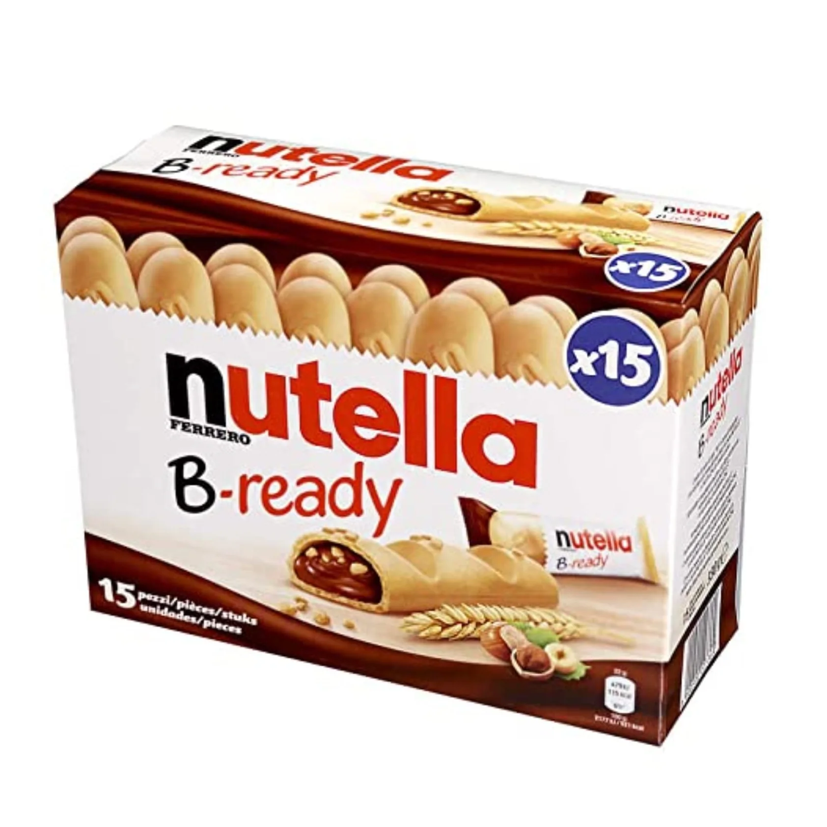 Оптовая продажа Nutella B готов 22 г Упаковка 10 оптом купить
