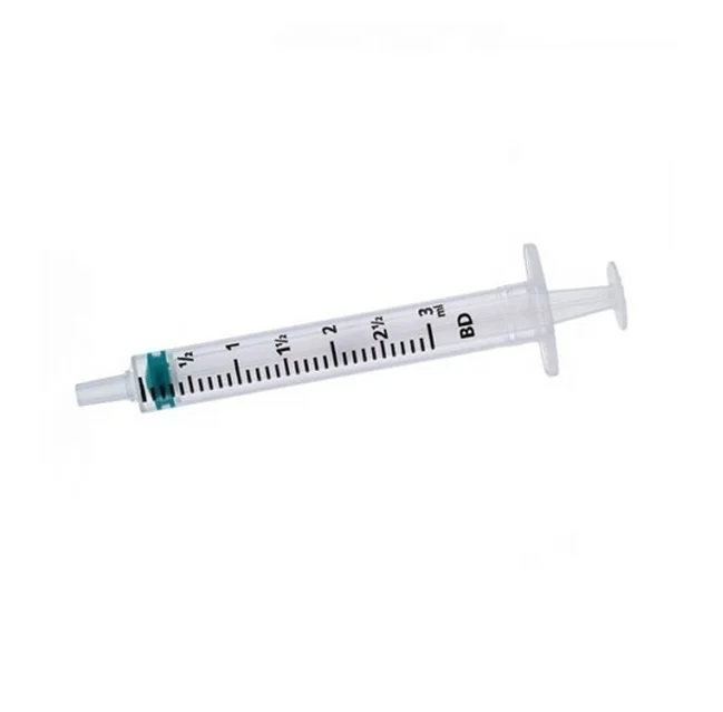 1ml/2ml/3ml/5ml/10ml Syringe 3 Parts Disposable Syringe with out Needle Medical Luer Lock Syringe