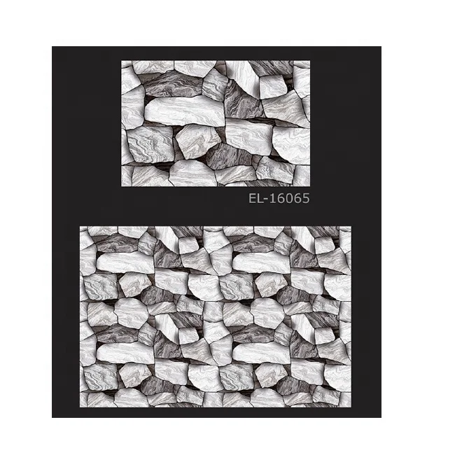 Glazed House Exterior Elevation Outside Building Balcony ceramic Tiles Front Brick Wall Picture Tiles Designs Support Prices