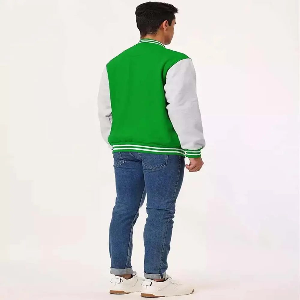 Wholesale Oem wholesale versity Latter man winter 100% cotton street wear casual baseball jackets top quality quick service