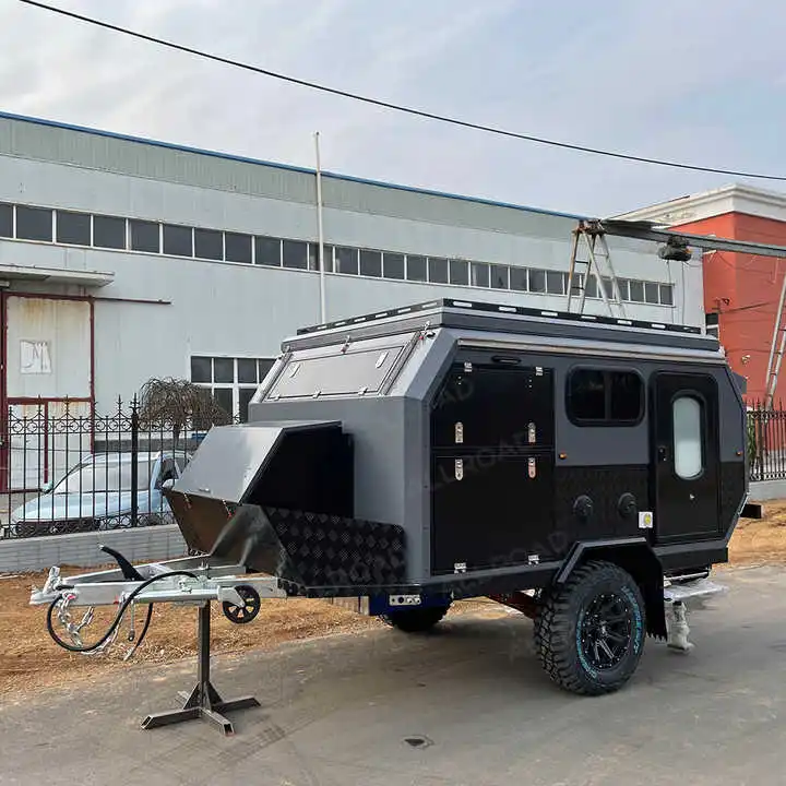 2024 High Quality Customizable road small camping caravan rv camper trailers for sale