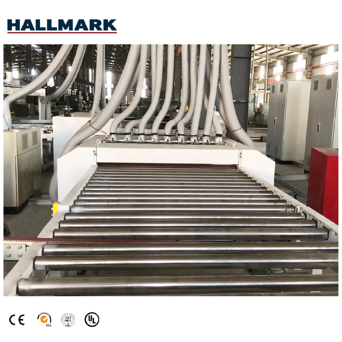 Продольная многоструйная пила для продольной резки, машина для резки для линии производства ламината SPC