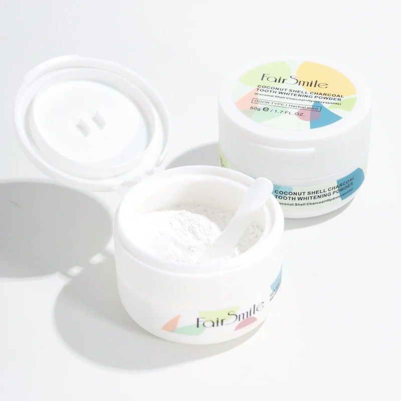 FairSmile Coconut Shell Charcoal Hydroxyapatite Whitening and Strengthening Tooth Powder