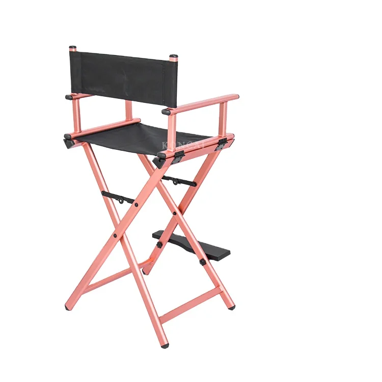 Nylon Portable fabric Folding salon furniture hairdresser chair beauty chair