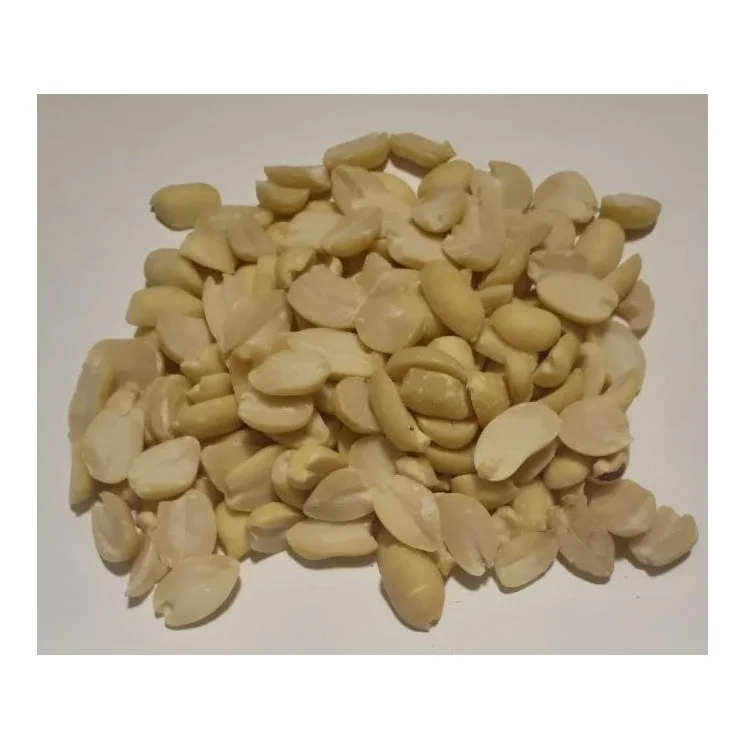Wholesale Natural Organic First Grade Blanched Peanuts Bulk Raw Peanut Blanched Split Laser Sorting Peanuts Nuts & Kernels