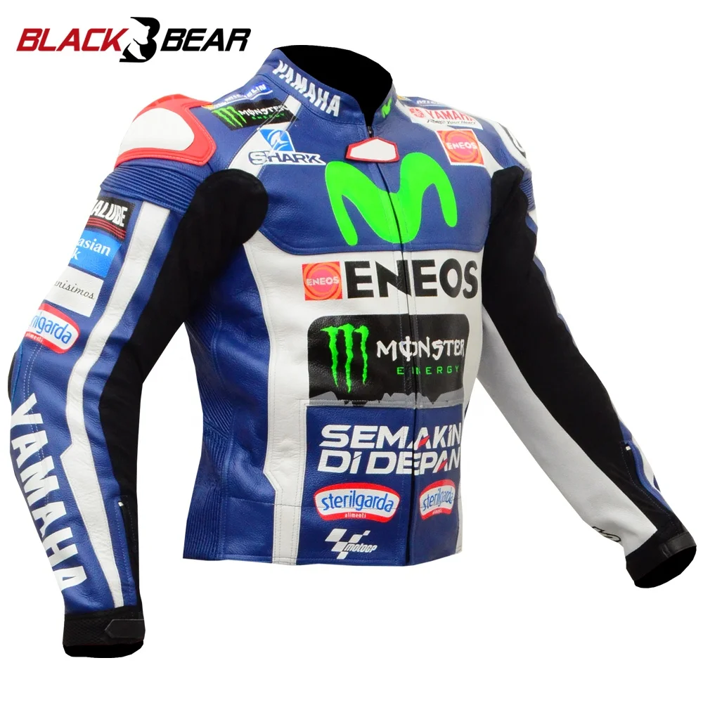 Motorcycle Riding Jacket for Men Racing with Protectors and Windproof Lining Textile Jacket MBJ-0003