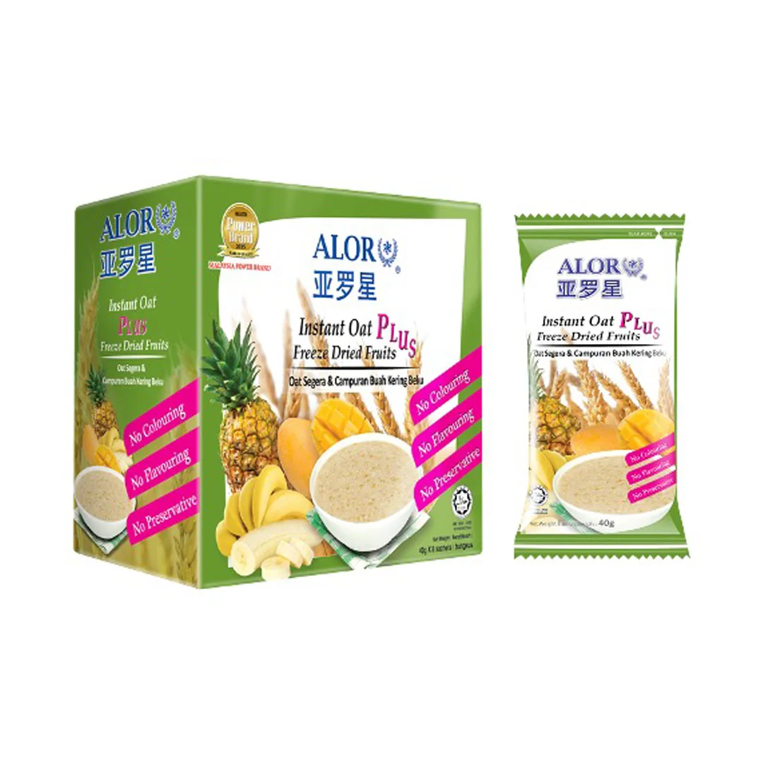 Hot Deals Cheapest Price Freshly\ Freeze Dried Oat Plus Fruits Convenient Healthy Food 5.10% Fat Content Small Sachet Packing