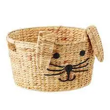 Elephant Shape Difficult Wicker Easter Basket Wicker Laundry Basket Rattan Storage Basket made by Vietnamese Handicraft