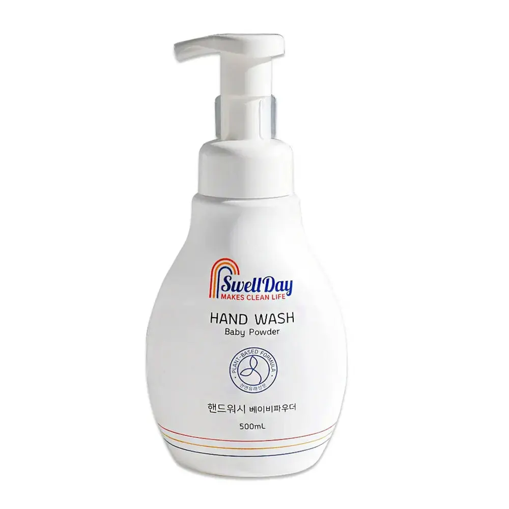 [SWELLDAY]KOTRA Hand face Wash Made in Korea Hand wash with vegetable ingredients for Deep Cleansing with soft baby powder scent