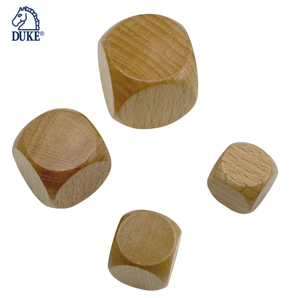 Custom Wooden D6 Six Sided Rolling Dices