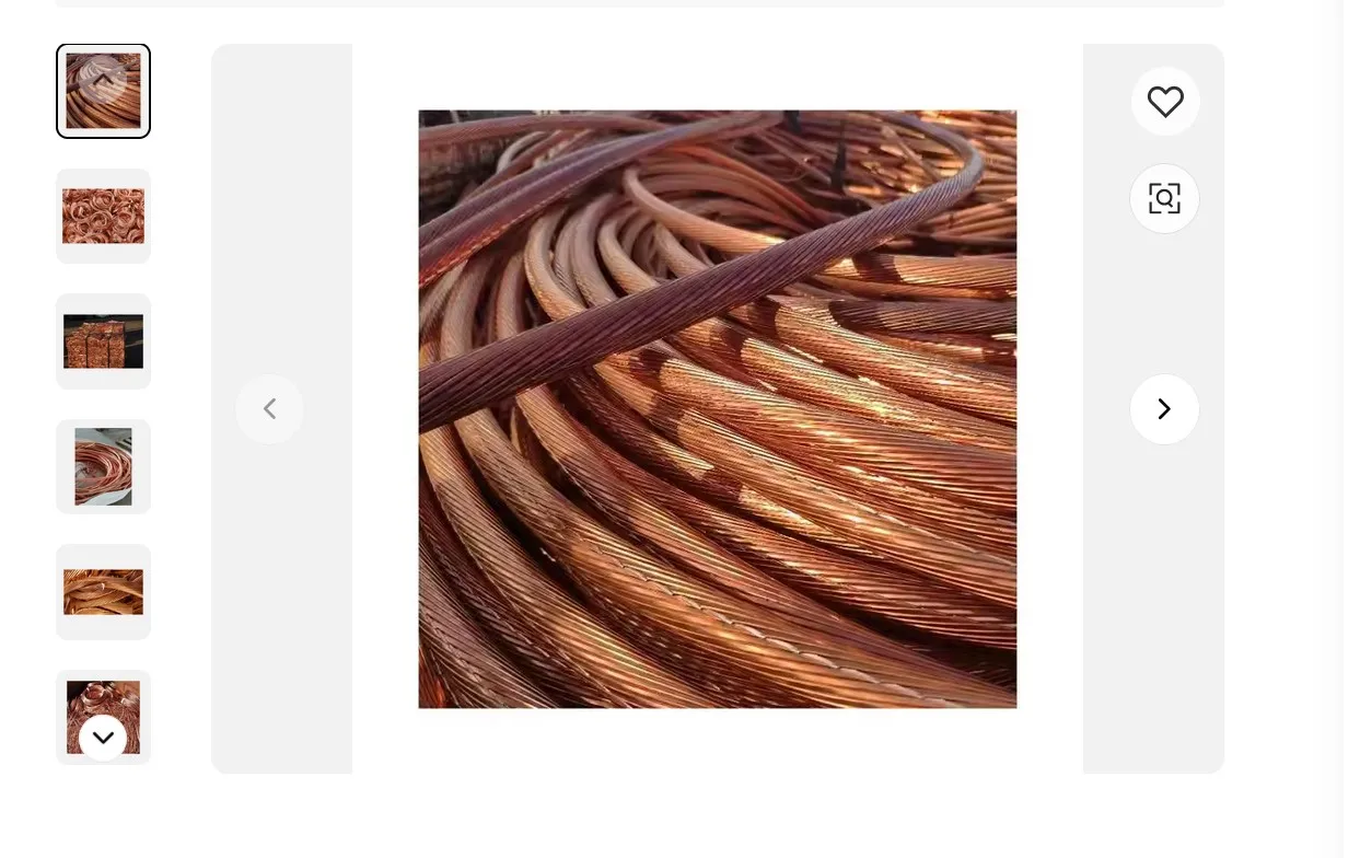 Top Grade Insulated Copper Cables and Copper wire scrap ready for export 8000 tons