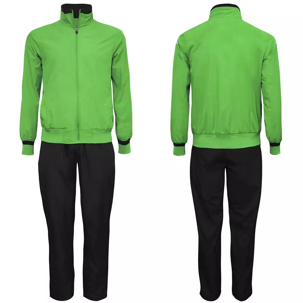 Parrot Color 100% Polyester Made Zipper Up Hoodie Hot Sale Men Jogging Suit In  With Simple Trouser For Men TKS-0045