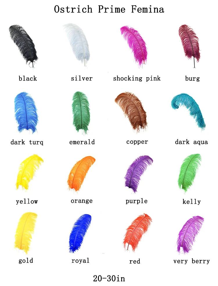 Eco-friendly Wholesale Directly colored cheap White Black Pink dyed decorative Ostrich feather wing For party decoration