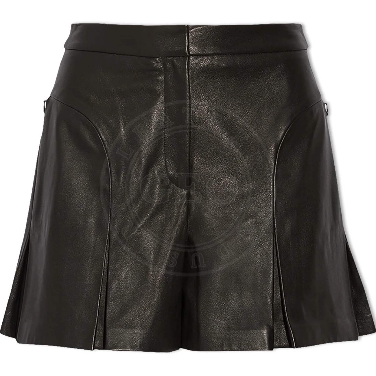 Smart Design Fashion Leather Shorts for Ladies