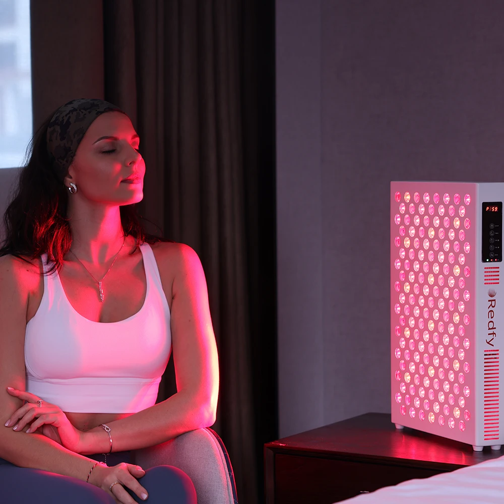 Redfy New Updated Pain Relief Led Therapy Light Nir Infrared 660nm 850nm Full Body Red Light Therapy Panel Device