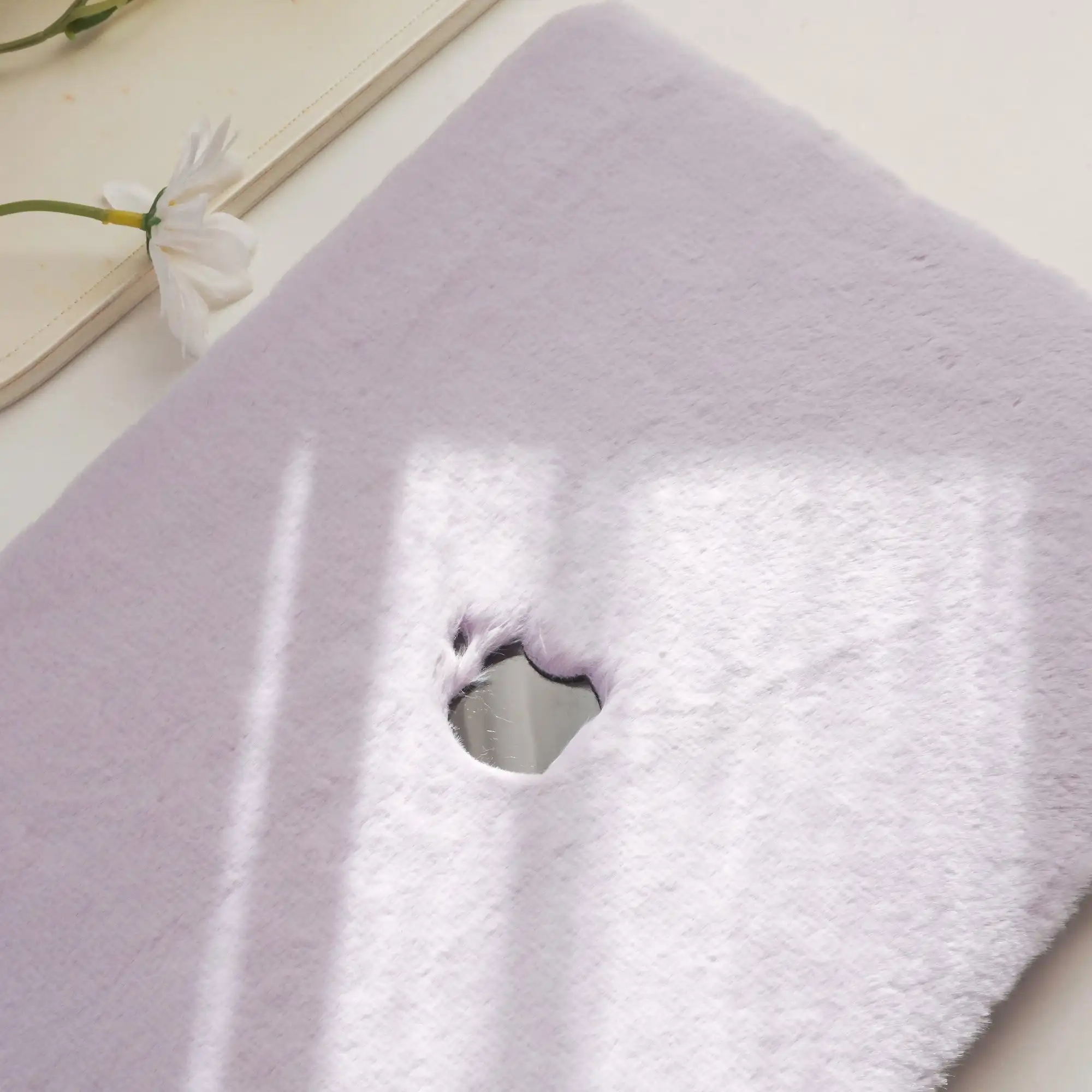 Lavender Rabbit Plush  Case MAC Pro 13 M1 MAC pro 14 inch 15 16 Touch Bar Retina Air 13.6 M3 inch Laptop Hard Mac case