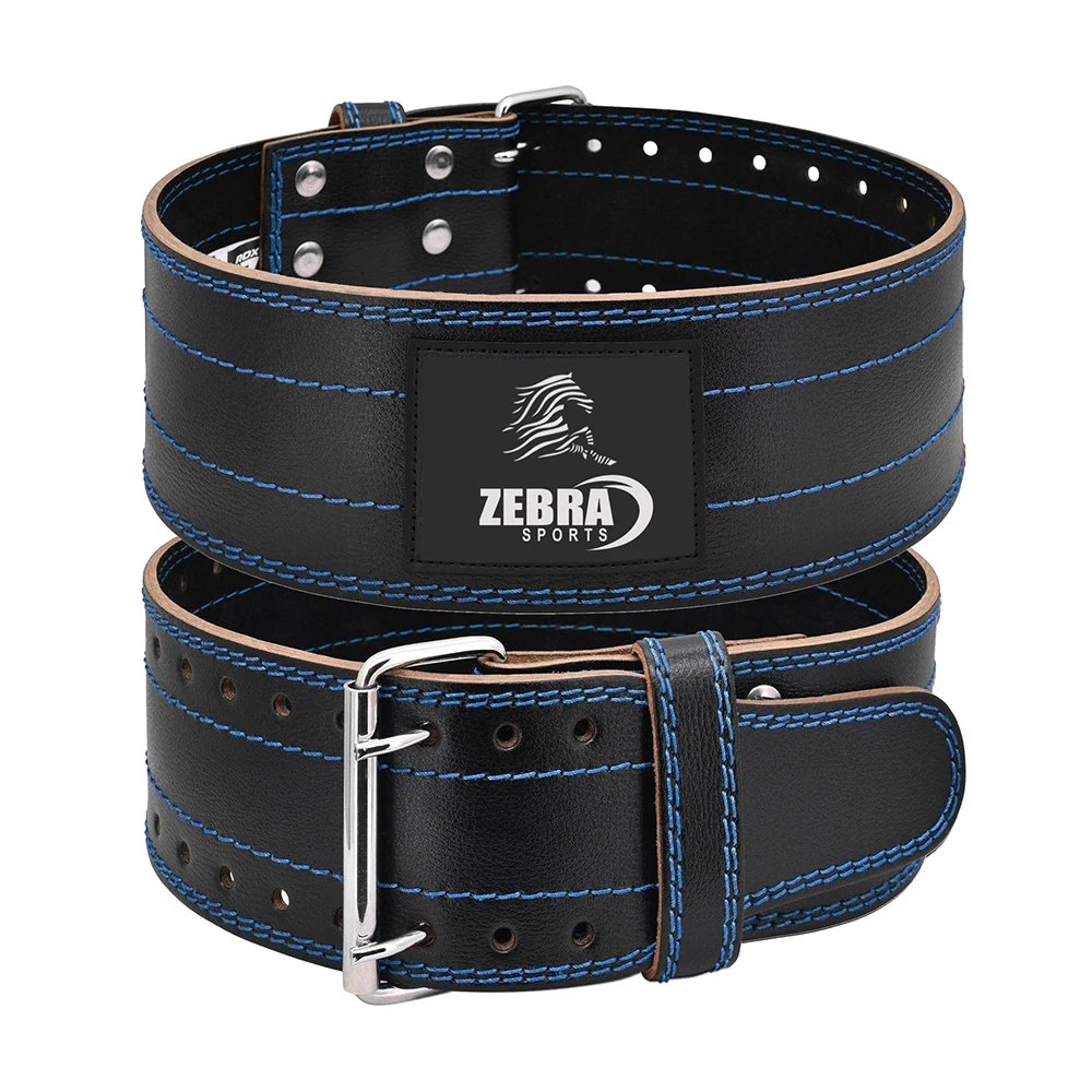 Professional High Quality Custom Logo Weightlifting Sports Equipment Cowhide Powerlifting Gym Training Belt Squat Deadlift
