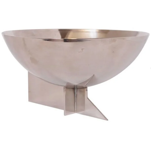 Customized Design Metal Bowl Dinner Table Centerpiece Metal Food Serving Bowl For Home Crock kitchenware