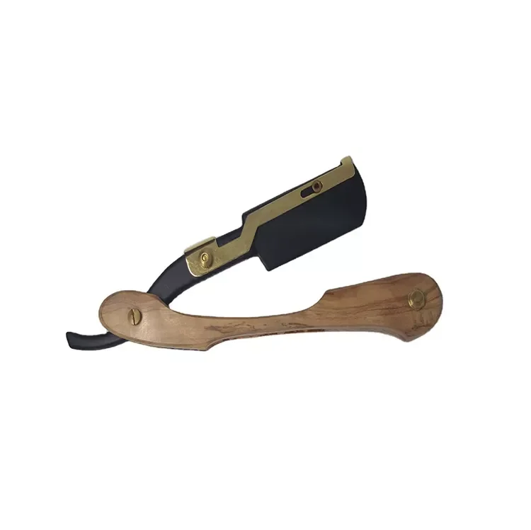 Shaving Shaver Safe Knife for Face Beard Cutting Folded Men Straight Stainless Steel Colorful Barber