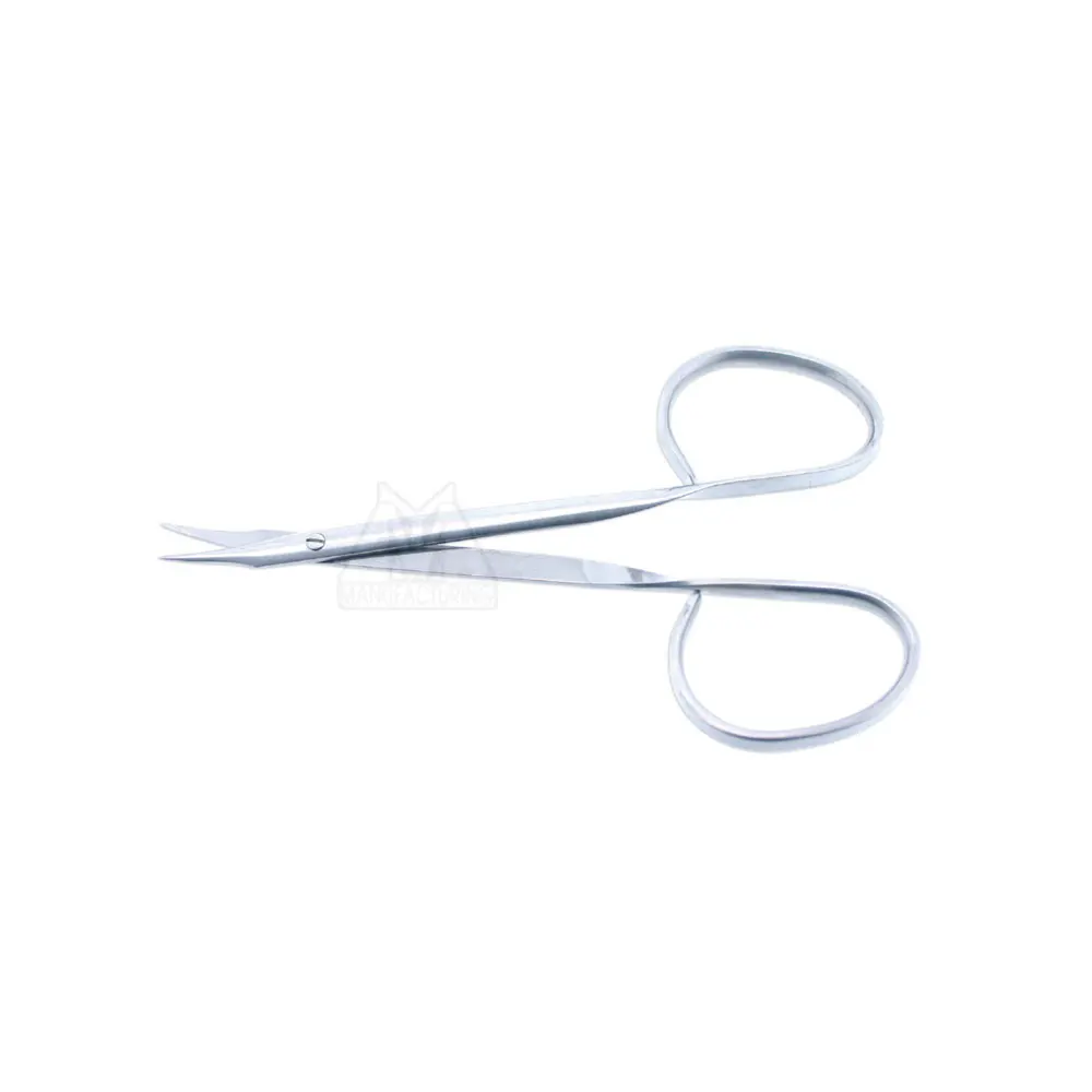 Медицинские изогнутые хирургические ножницы для глаз высококачественные микро-прямые