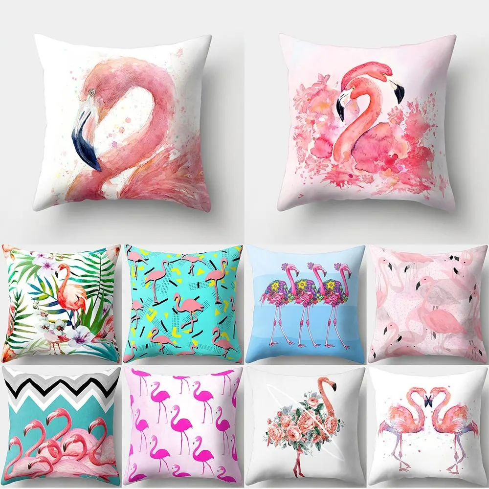 Pillow Cover Sports Car Cotton Needlepoint Throw Pillow Cover Full Color Printing In 100% Polyester Customised Pillow Cover