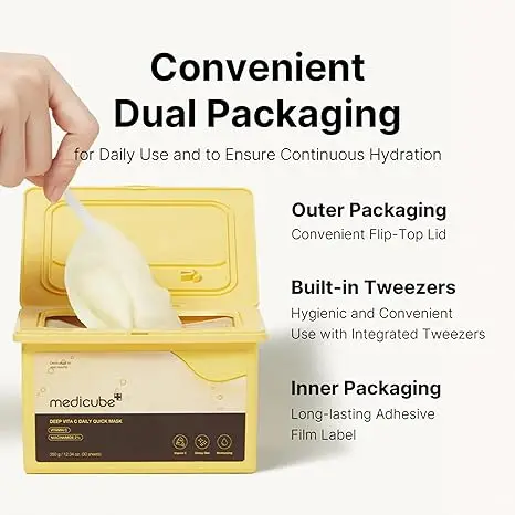 New Arrival Hot Selling Korean Skincare Product Wholesale MEDICUBE Deep Vita C Capsule Cream 55ml