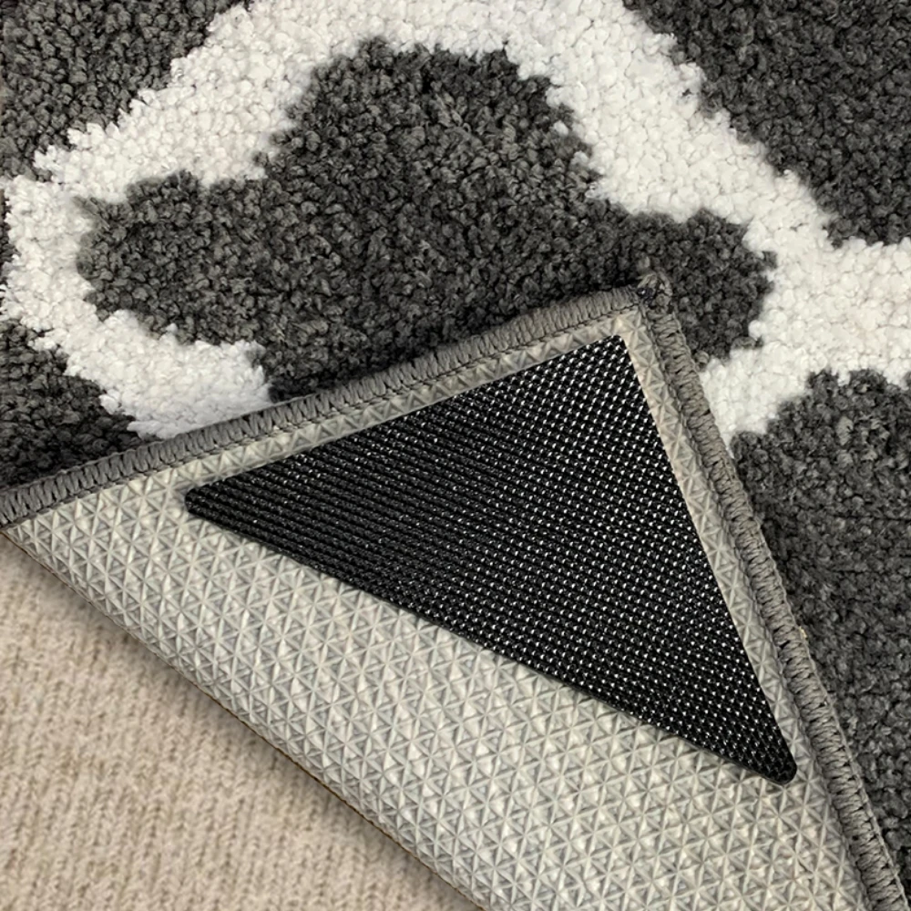 Hyderon Washable Removable Double Sided Anti Sliding Curling Mat Combination Keep Carpet Grippers