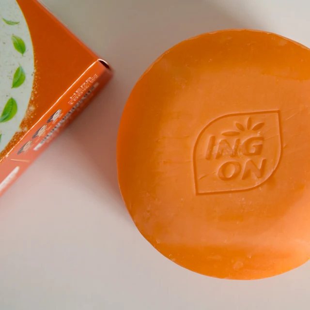 Травяное мыло ING ON Orange Papaya 160 г. уход за кожей витамин косметический продукт из Таиланда