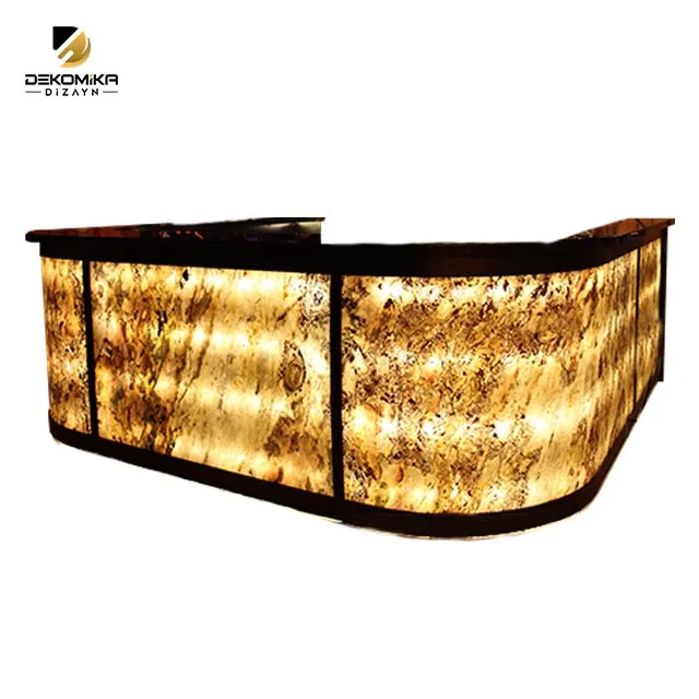 Drink Counter Design Cafe & Restaurant Design Bar Equipments Luxury Restaurant Customized Hotel Drink Customized | Best Quality