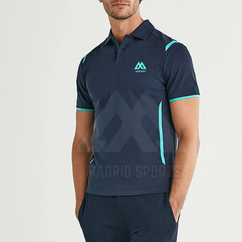 2023 Men Wholesale Polo T Shirts Short Sleeve Solid Color T Shirts Men Casual Polo T Shirts