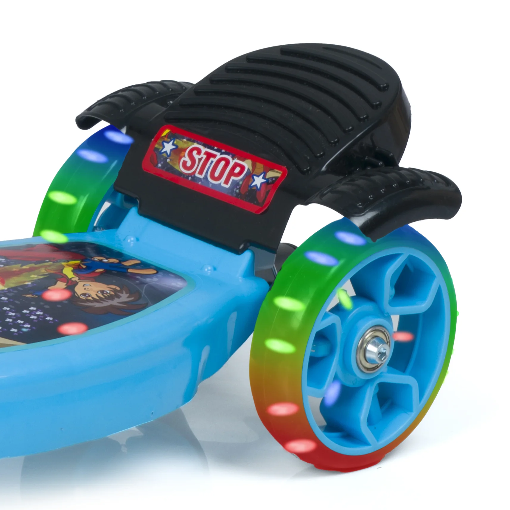 High Quality Wholesale PU 3 Silicone LED Light Wheels Children Scooter For Baby Kids Cheap Kick Scooter Foot Brake Adjustable