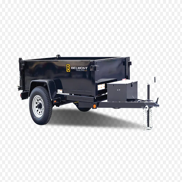 In Stock 2 Axles Hydraulic Farm Tipping Tractor Trailer for Farm Transportations Fast Delivery Available